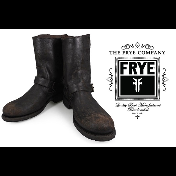 frye rogan engineer boots